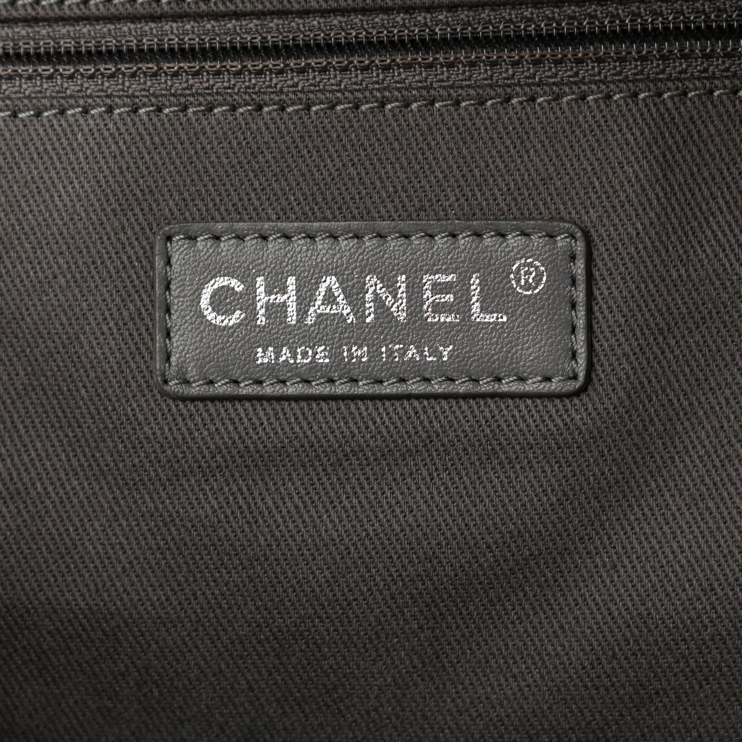 Chanel Graffiti Printed Canvas Medium Backpack Black 6 of 11