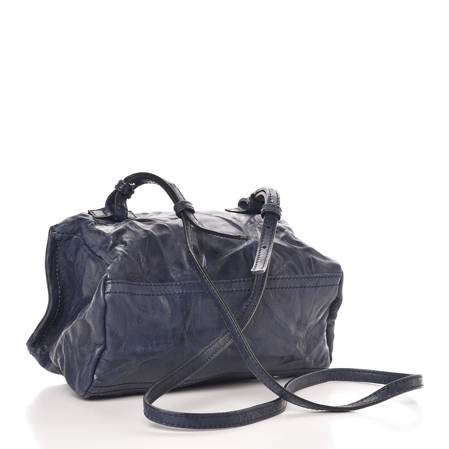 Tumbled Sheepskin Mini Pandora Navy