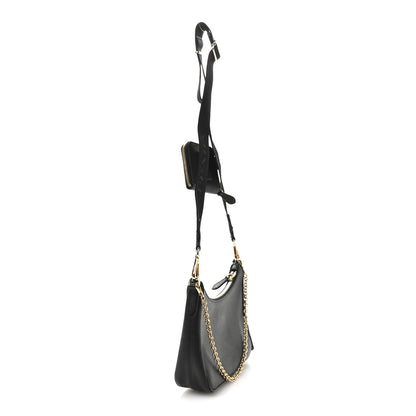 Prada Saffiano Lux Re-Edition 2005 Shoulder Bag Black 3 of 14