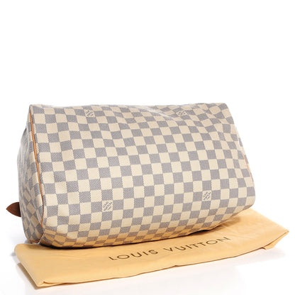 Louis Vuitton Damier Azur Speedy 35 4 of 8
