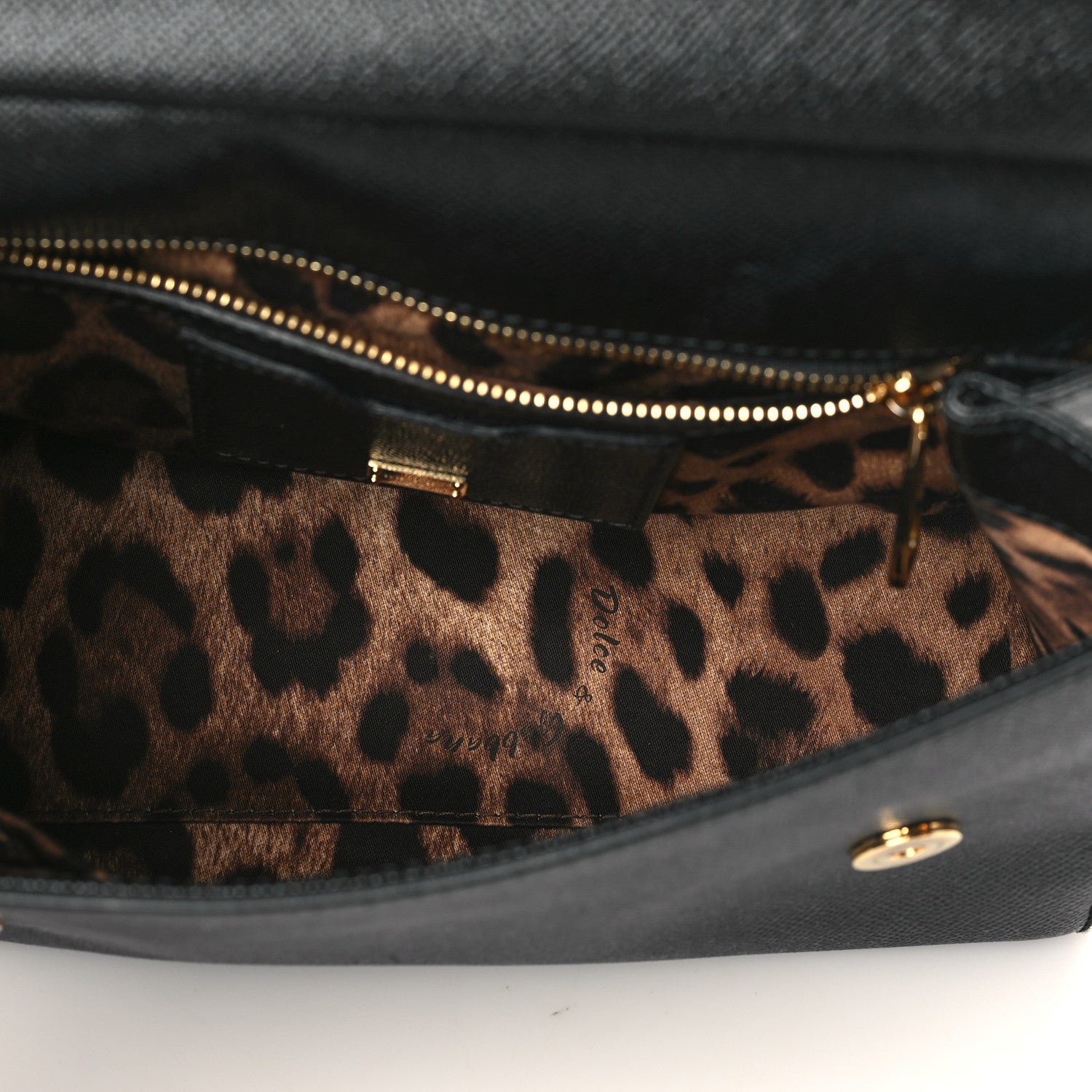 Dolce & Gabbana Dauphine Small Miss Sicily Satchel Black 4 of 10
