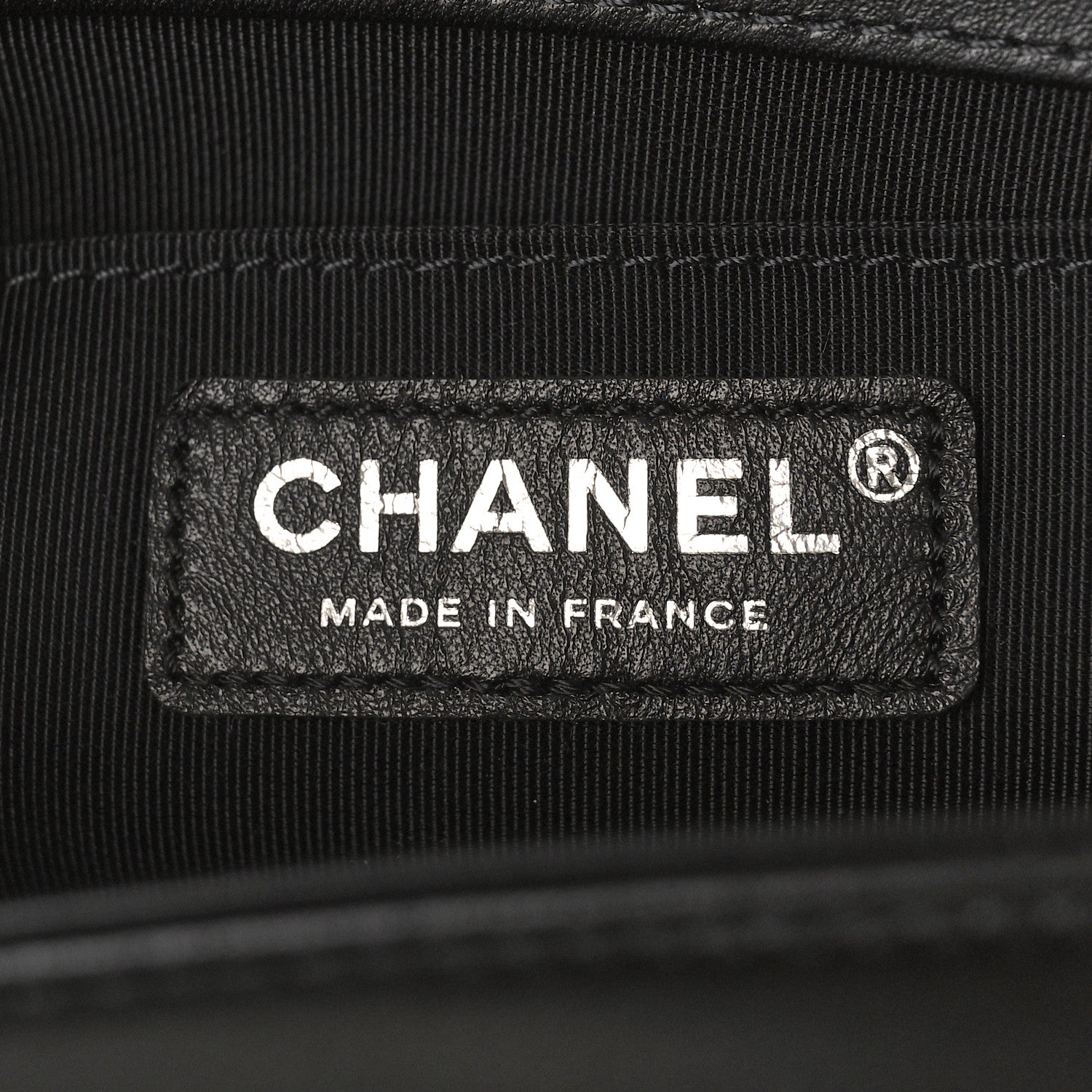 Chanel Lambskin Quilted Medium Boy Flap Black 6 of 10