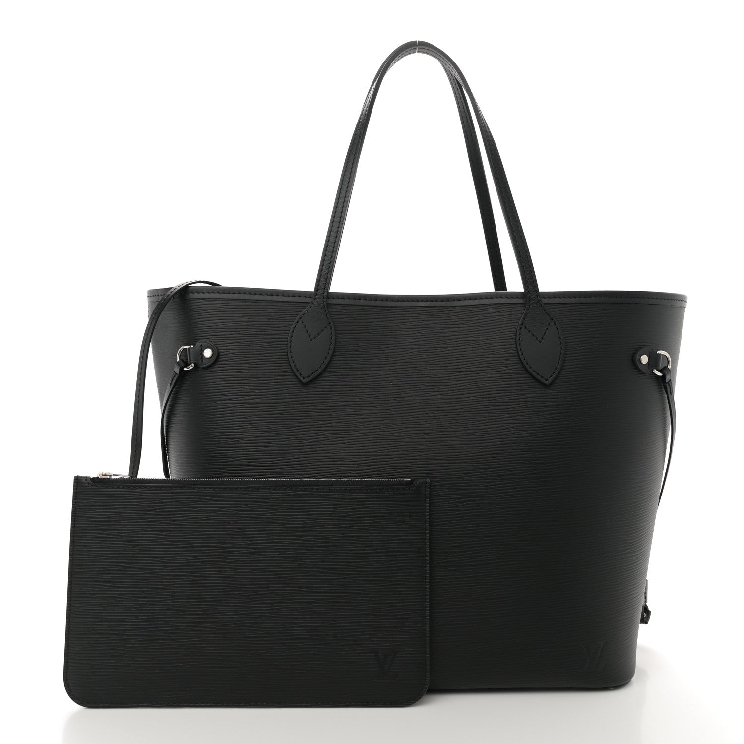 Louis Vuitton Epi Neverfull MM Black 2 of 12