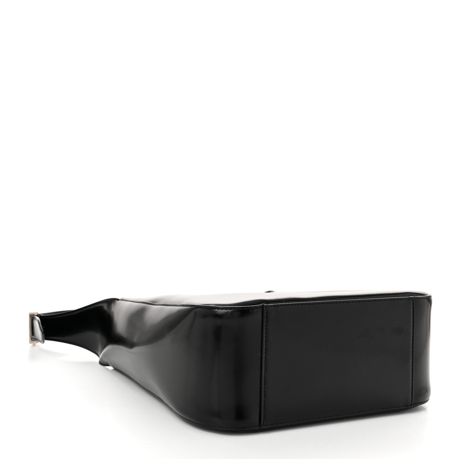 Saint Laurent Patent Small Le 5 A 7 Supple Hobo Black 5 of 11