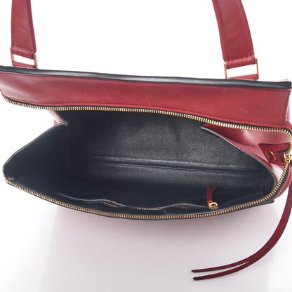 Celine Smooth Calfskin Medium Edge Shoulder Bag Red 5 of 16