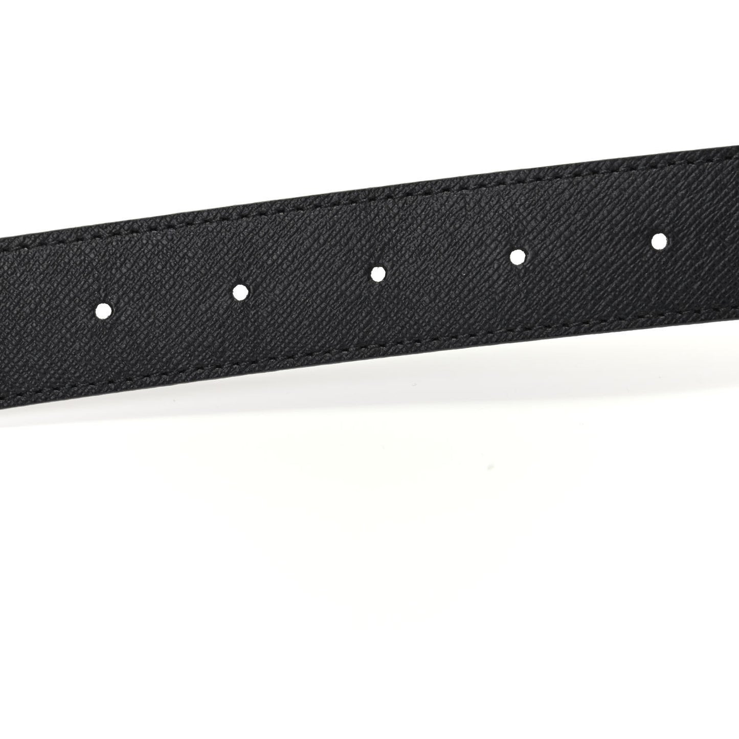 Calfskin Monogram 30mm LV Initiales Reversible Belt 85 34 Black