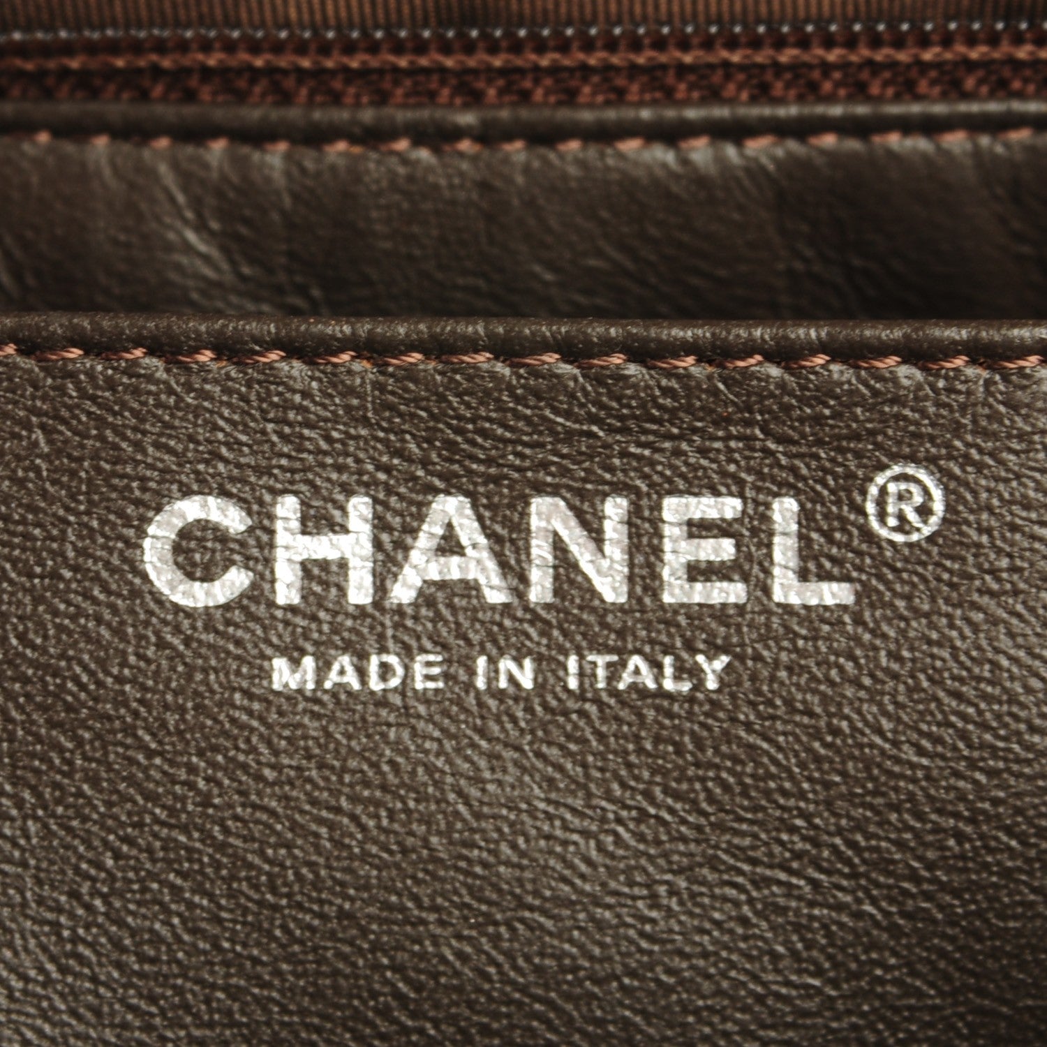 Chanel Patent Quilted Jumbo Single Flap Dark Brown 7 of 8
