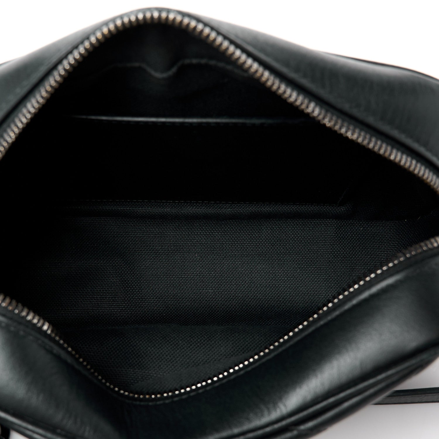 Gucci Calfskin Matelasse Monochrome Small GG Marmont Chain Shoulder Bag Black 5 of 11