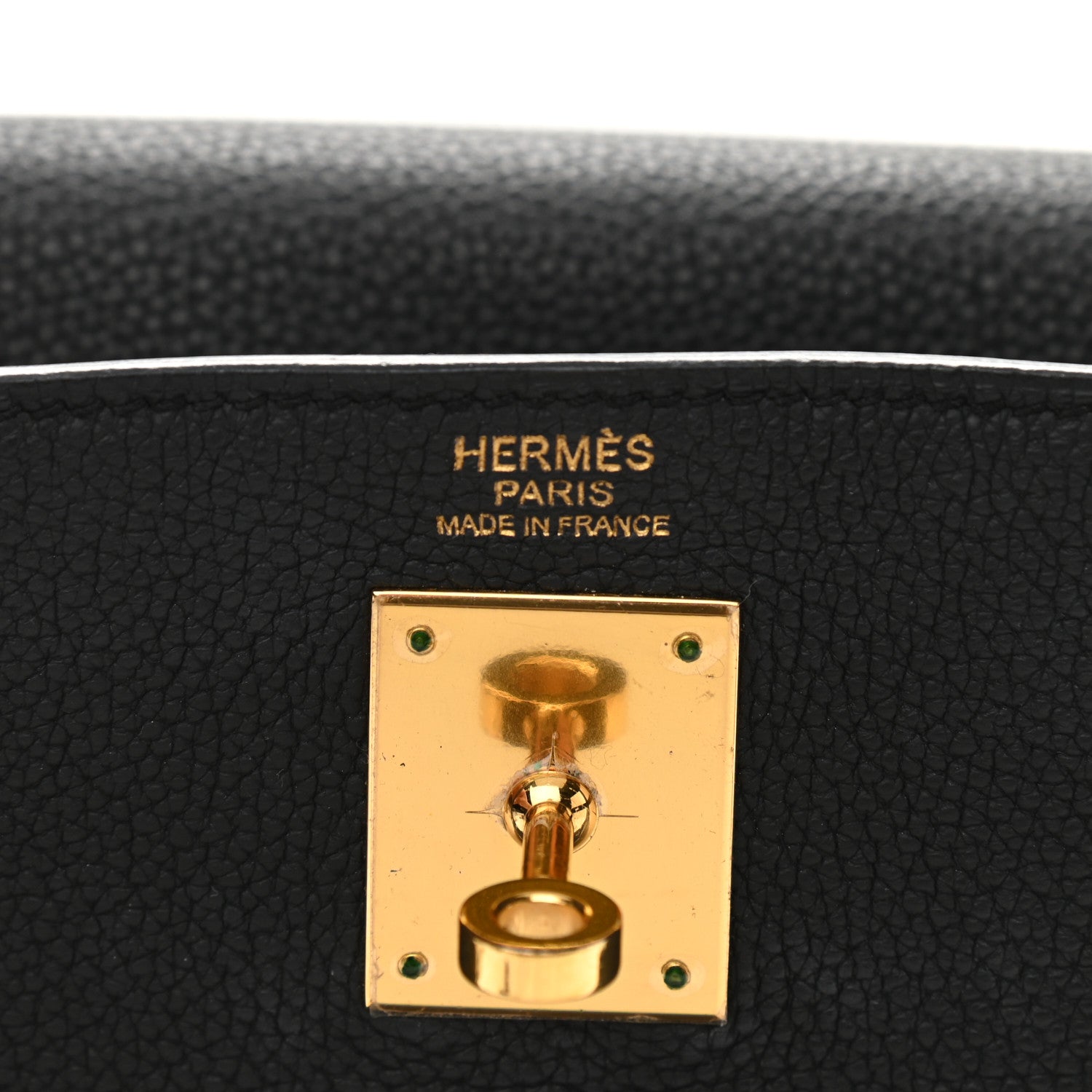 Hermes Togo Kelly Retourne 32 Black 6 of 14