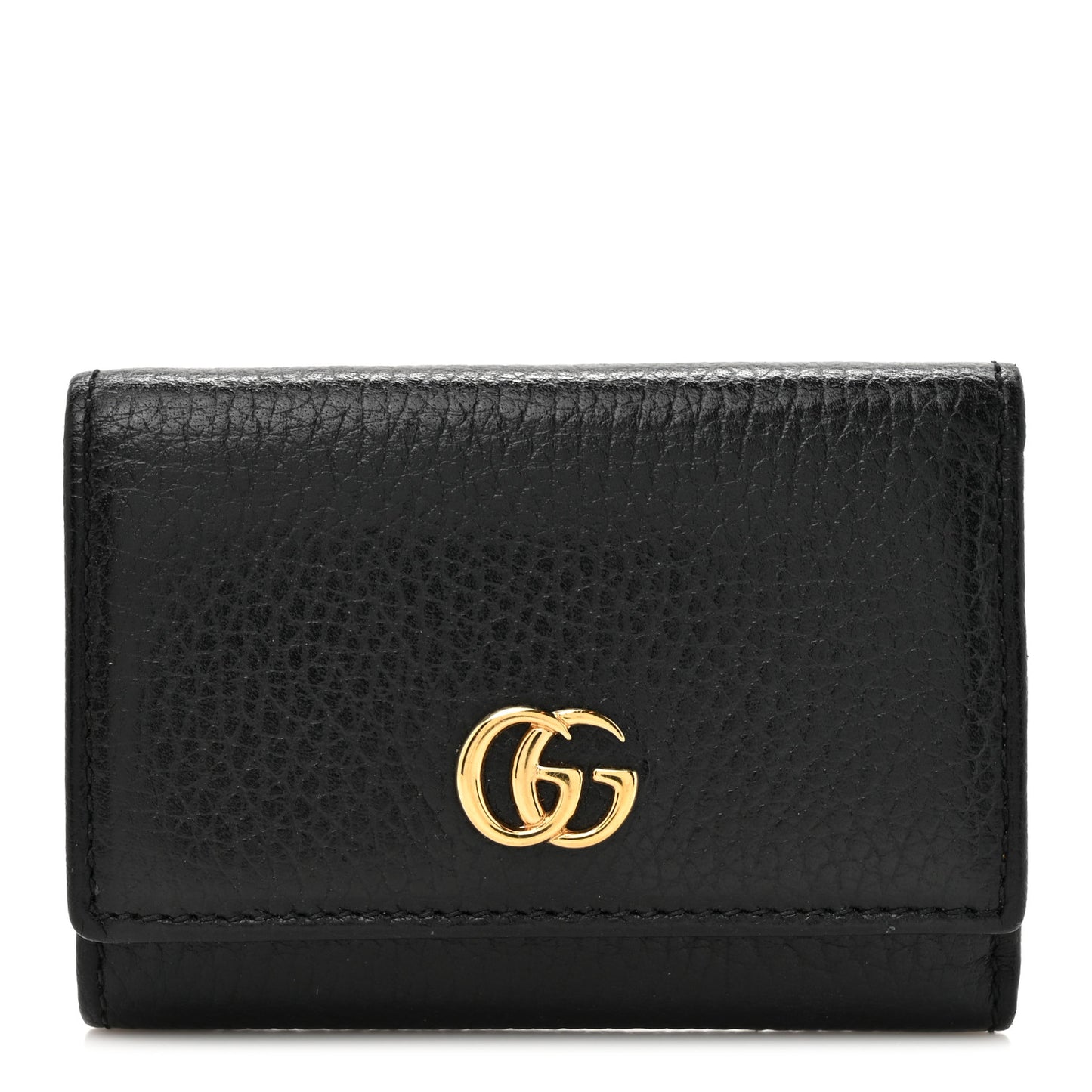 Dollar Calfskin GG Marmont Wallet Black