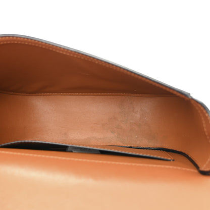 Versace Grained Calfskin Virtus Shoulder Bag Brown 5 of 14