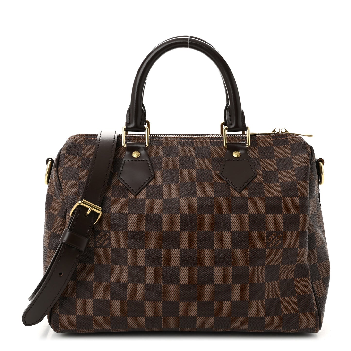 Damier Ebene Speedy Bandouliere 25