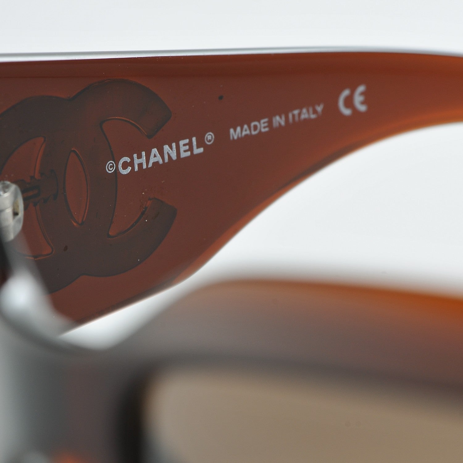 Chanel Mother of Pearl CC Sunglasses 5076-H Brown 6 of 7