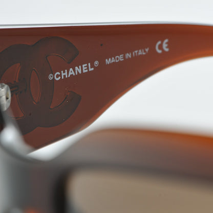 Chanel Mother of Pearl CC Sunglasses 5076-H Brown 6 of 7