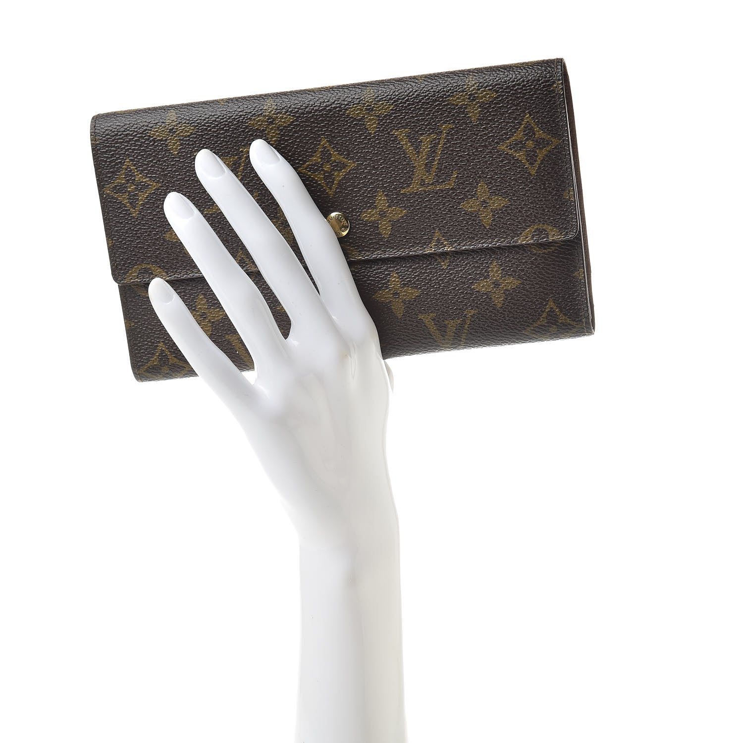 Louis Vuitton Monogram Porte Tresor International Wallet 2 of 11