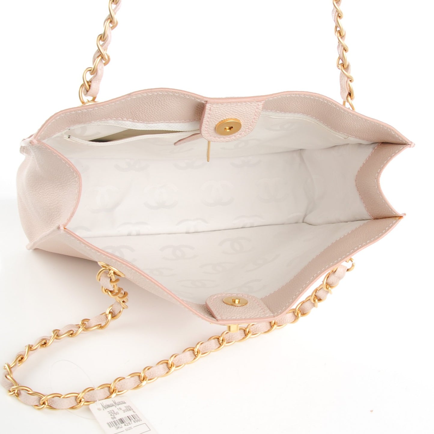 Caviar Shoulder Bag Light Pink