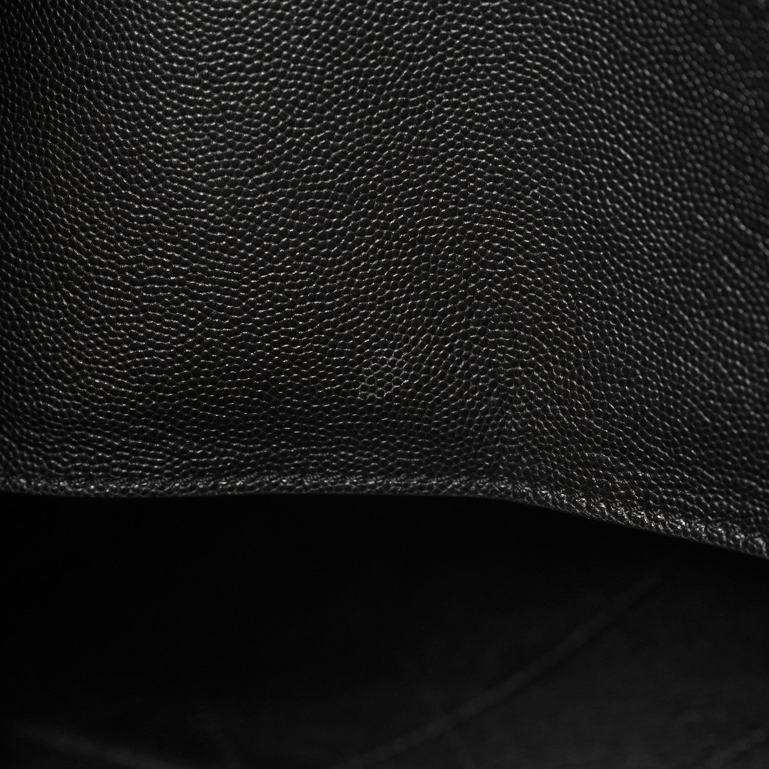 Chanel Caviar Stitched Large Shopping Tote Black 13 of 14