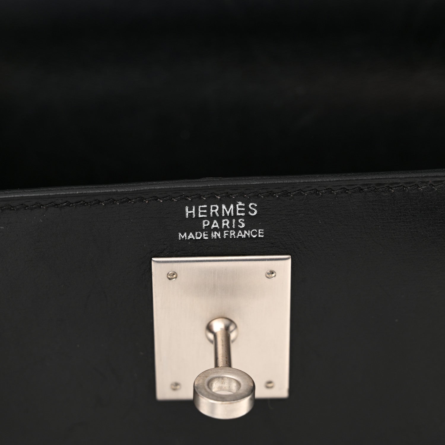 Hermes Box Kelly Sellier 32 Black 6 of 22