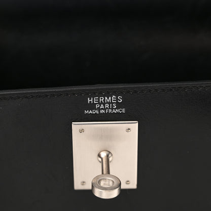 Hermes Box Kelly Sellier 32 Black 6 of 22
