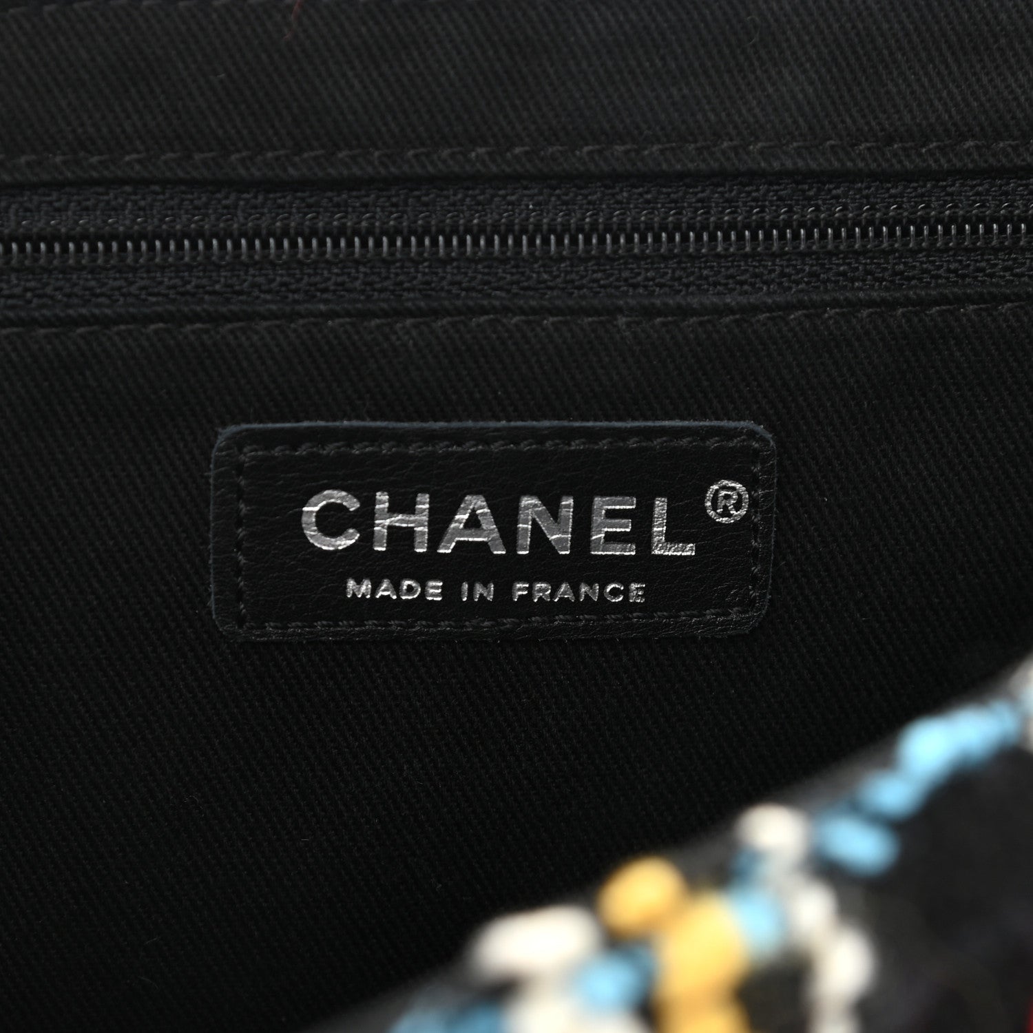 Chanel Tweed Quilted Embellished Reissue Shoulder Bag Black Multicolor 6 of 11