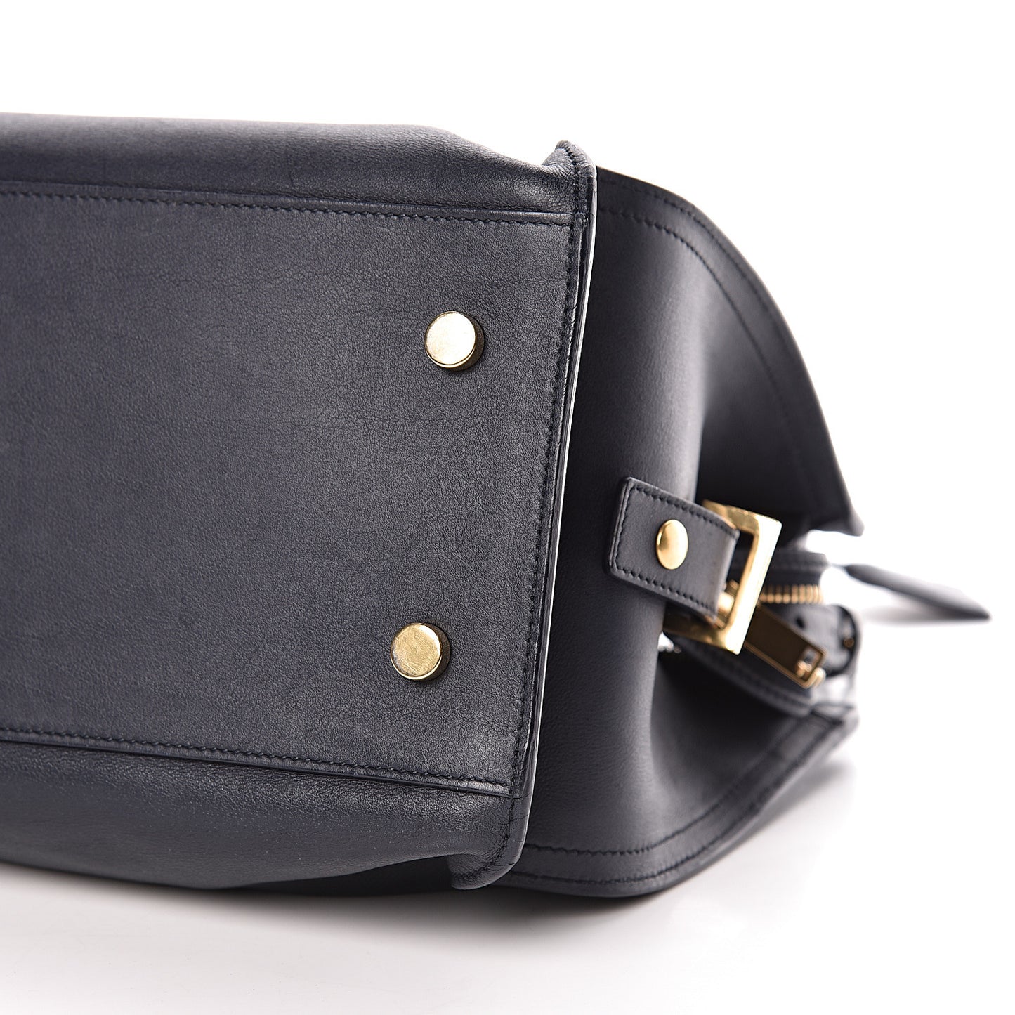 Smooth Calfskin Small Monogram Cabas Navy