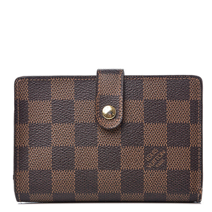 Louis Vuitton Damier Ebene French Purse Wallet 1 of 11