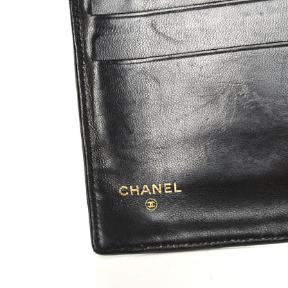 Chanel Lambskin Timeless CC French Wallet Black 7 of 8