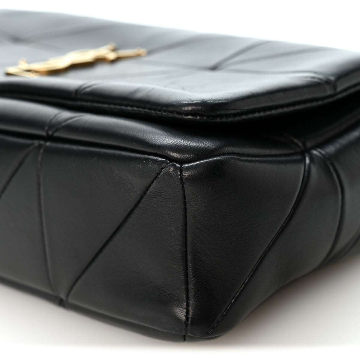 Saint Laurent Lambskin Patchwork Monogram Medium Jamie Black 10 of 10