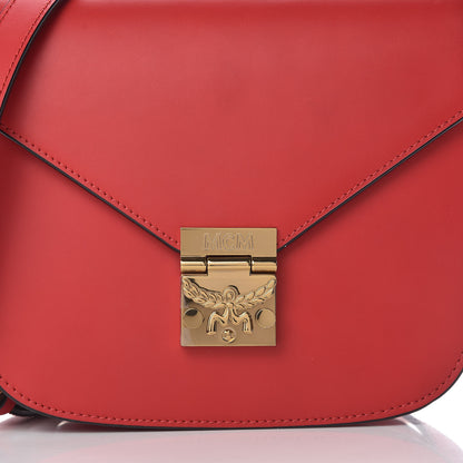 MCM Calfskin Patricia Crossbody Bag Red 12 of 12