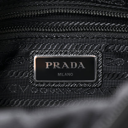 Prada Tessuto Nylon Saffiano Logo Camera Bag  Black 6 of 11