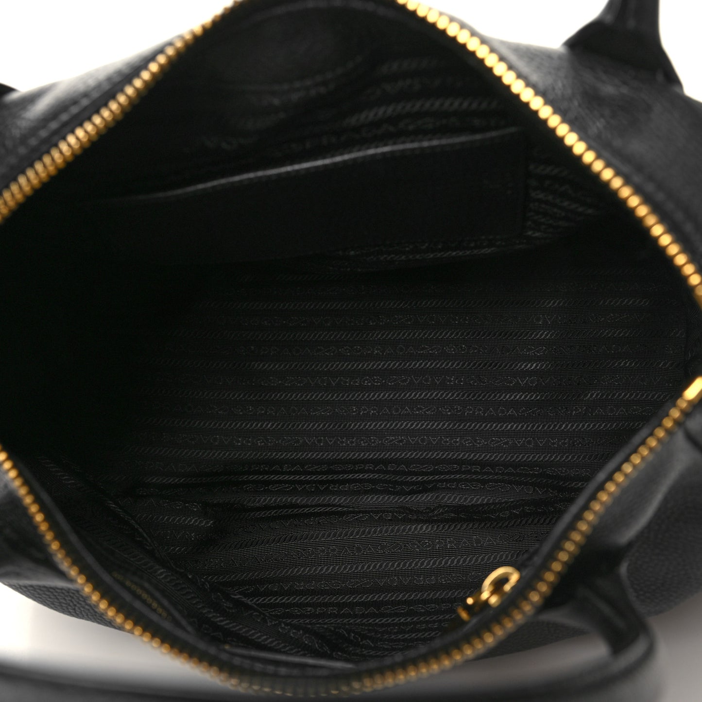Vitello Daino Tote Black
