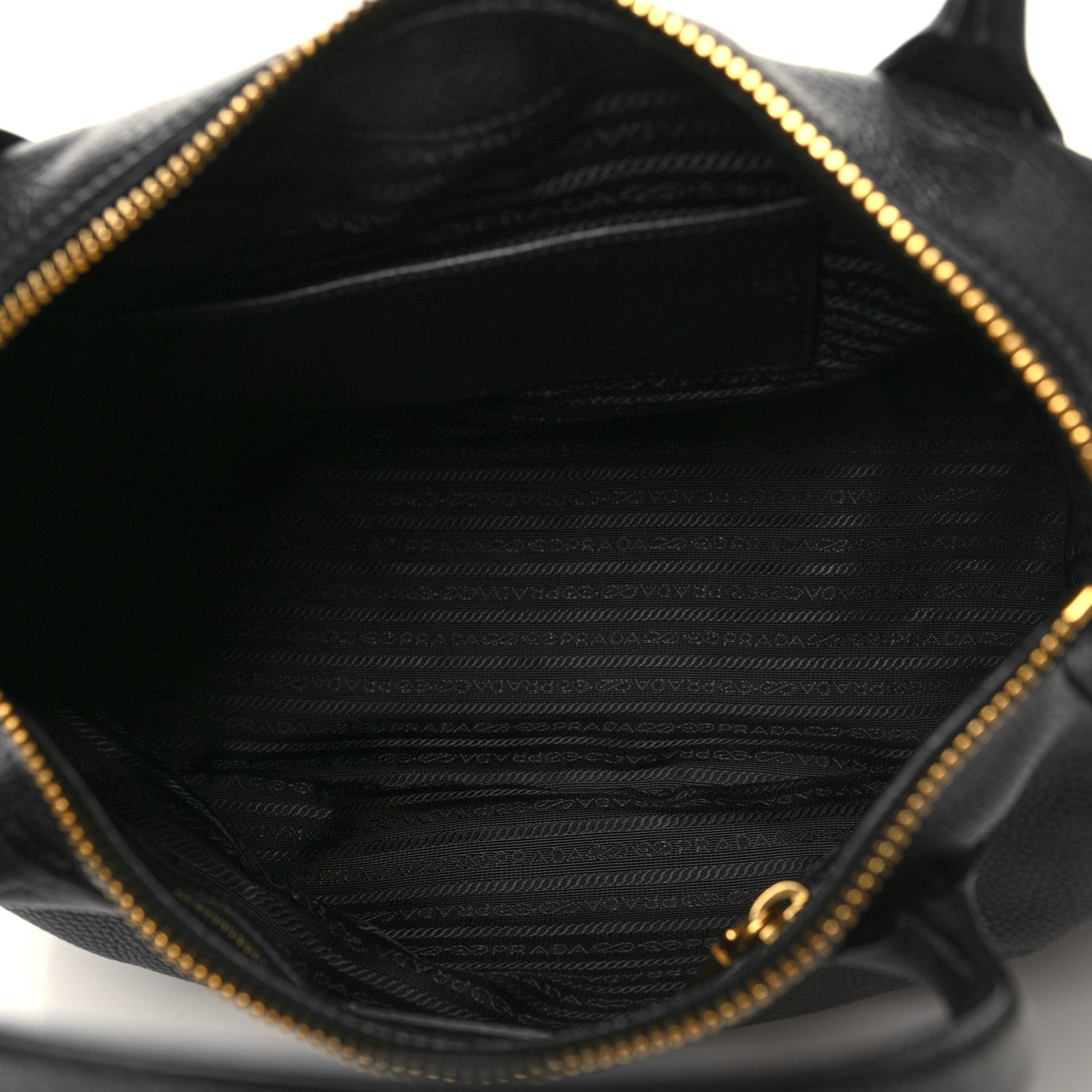 Prada Vitello Daino Tote Black 5 of 11