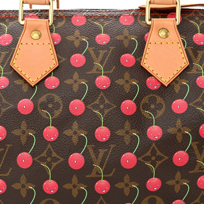 Louis Vuitton Monogram Cerises Speedy 25 8 of 12