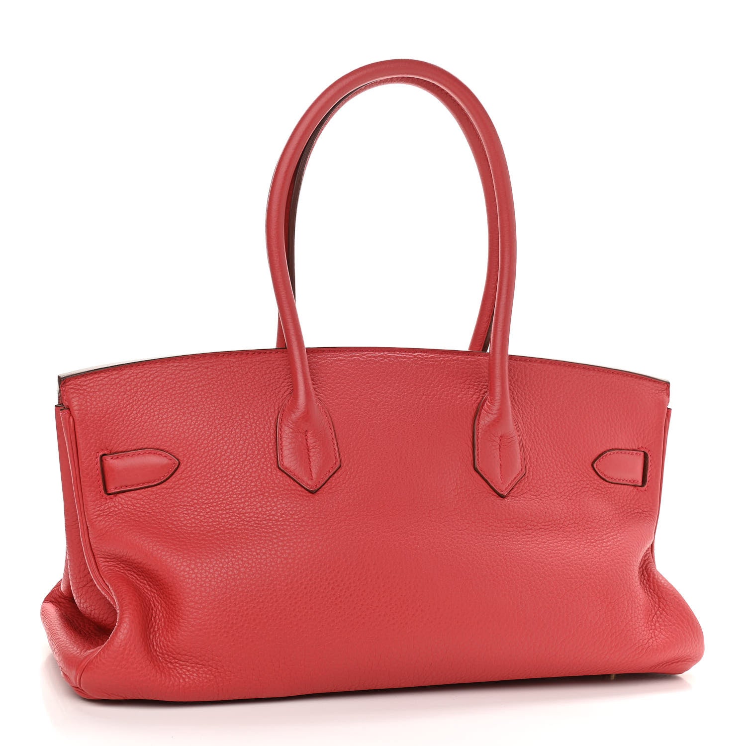 Hermes Taurillon Clemence JPG Shoulder Birkin II 42 Bougainvillea 2 of 9