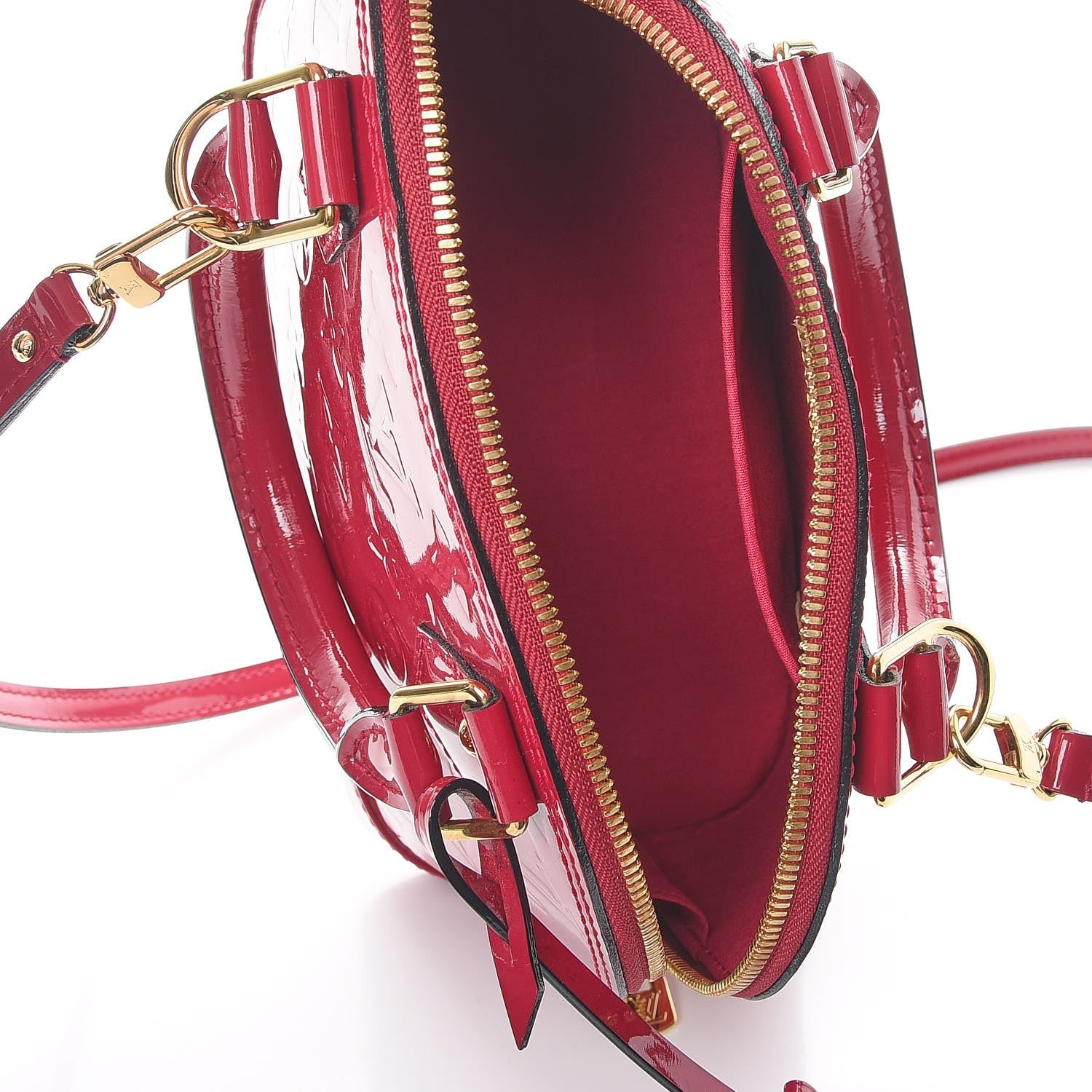 Louis Vuitton Vernis Alma BB Rose Indien 5 of 7