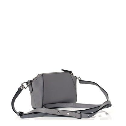 Givenchy Sugar Goatskin Nano Antigona Pearl Grey 2 of 6