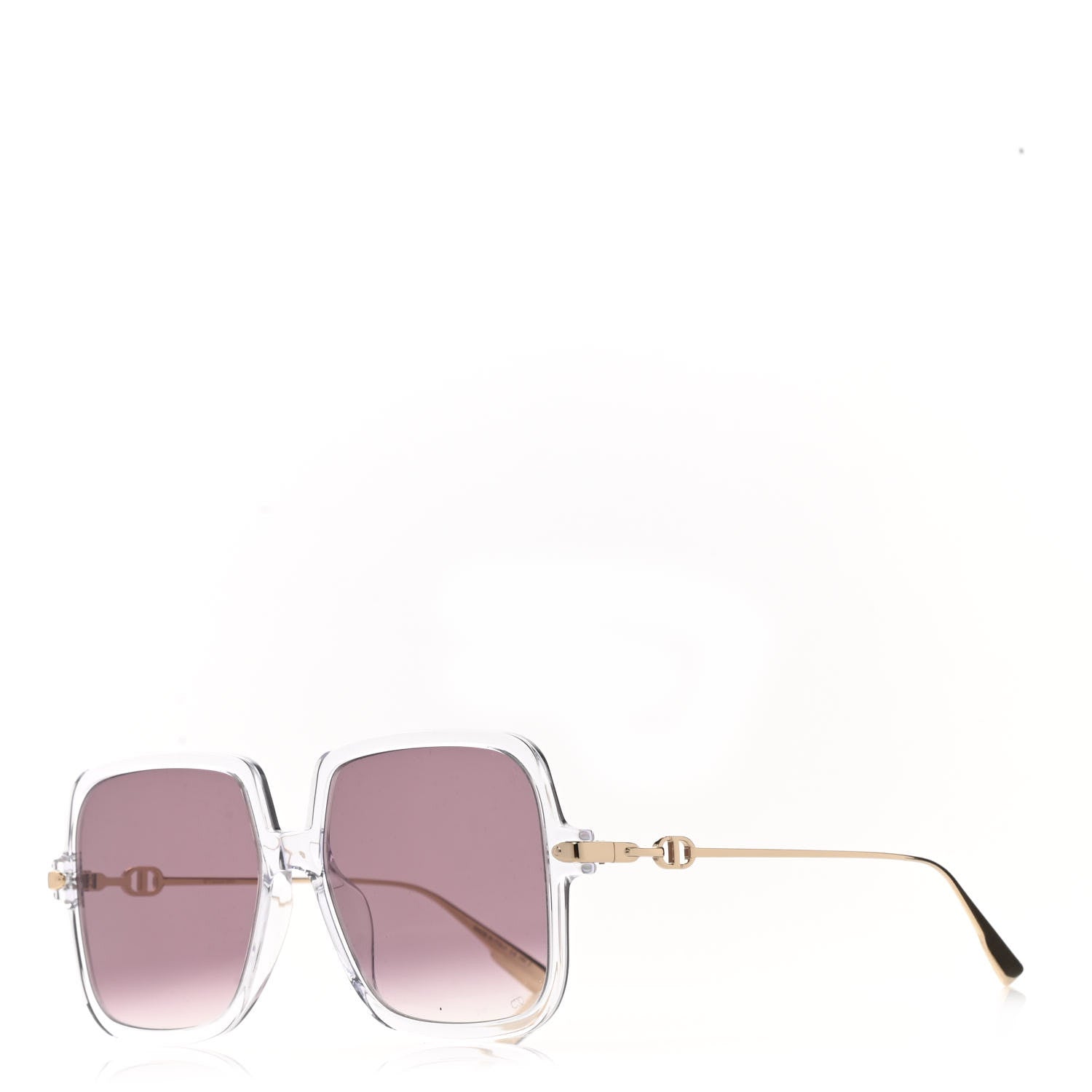 Christian Dior Acetate DiorLink 1 Sunglasses Pink Gold 1 of 10
