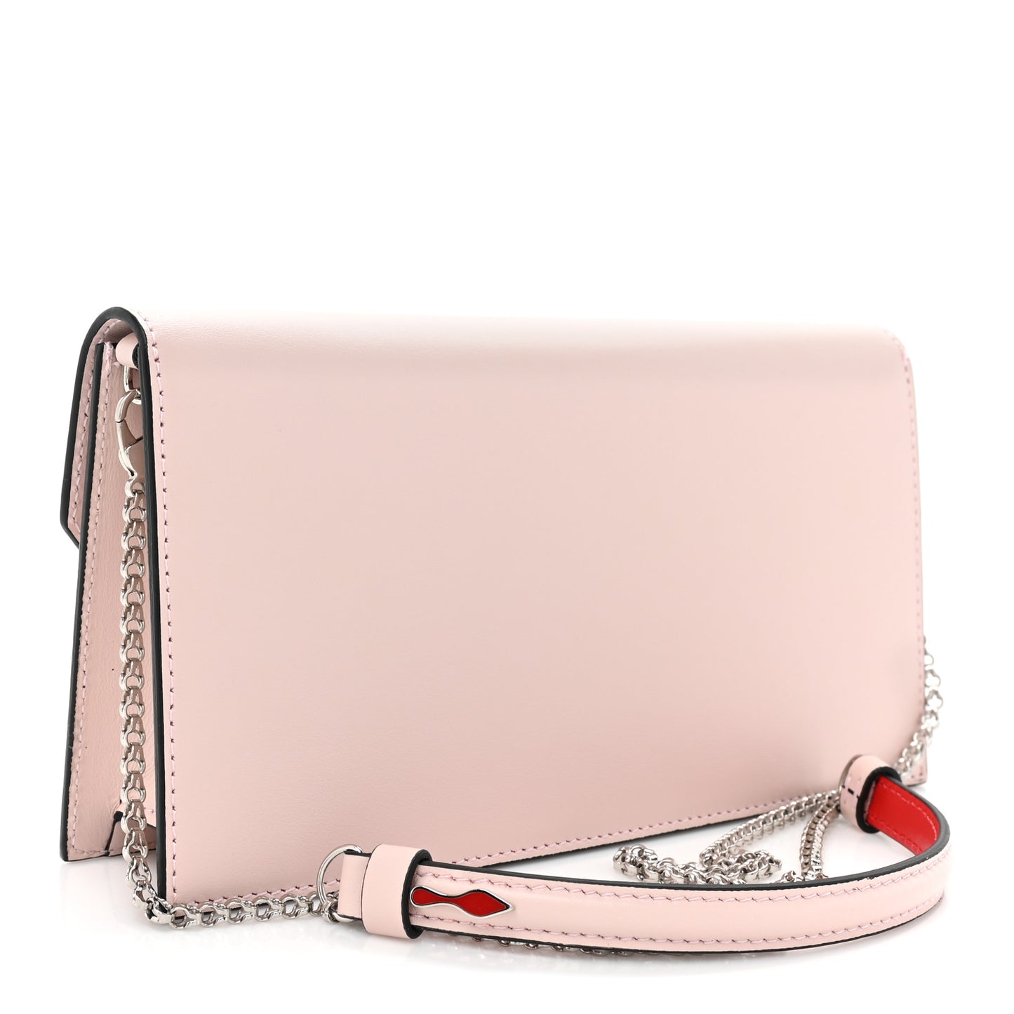 Calfskin Loubi54 Crossbody Clutch Rose de Chine