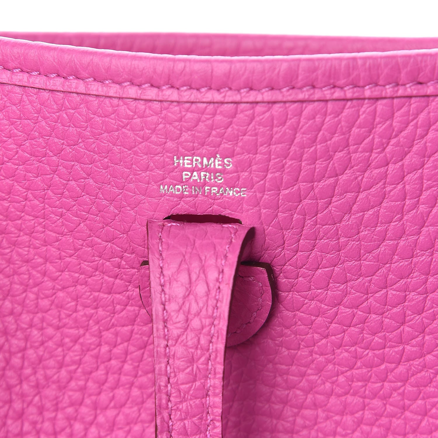 Hermes Taurillon Clemence Evelyne TPM Magnolia 8 of 11