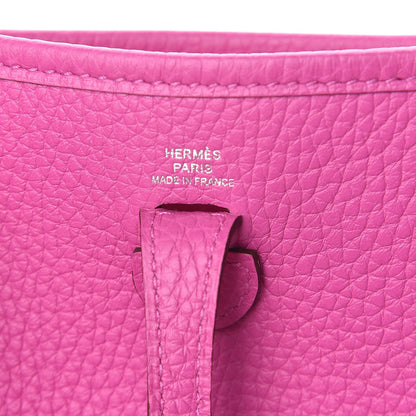 Hermes Taurillon Clemence Evelyne TPM Magnolia 8 of 11