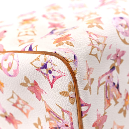 Louis Vuitton Watercolor Aquarelle Speedy 30 White 9 of 18