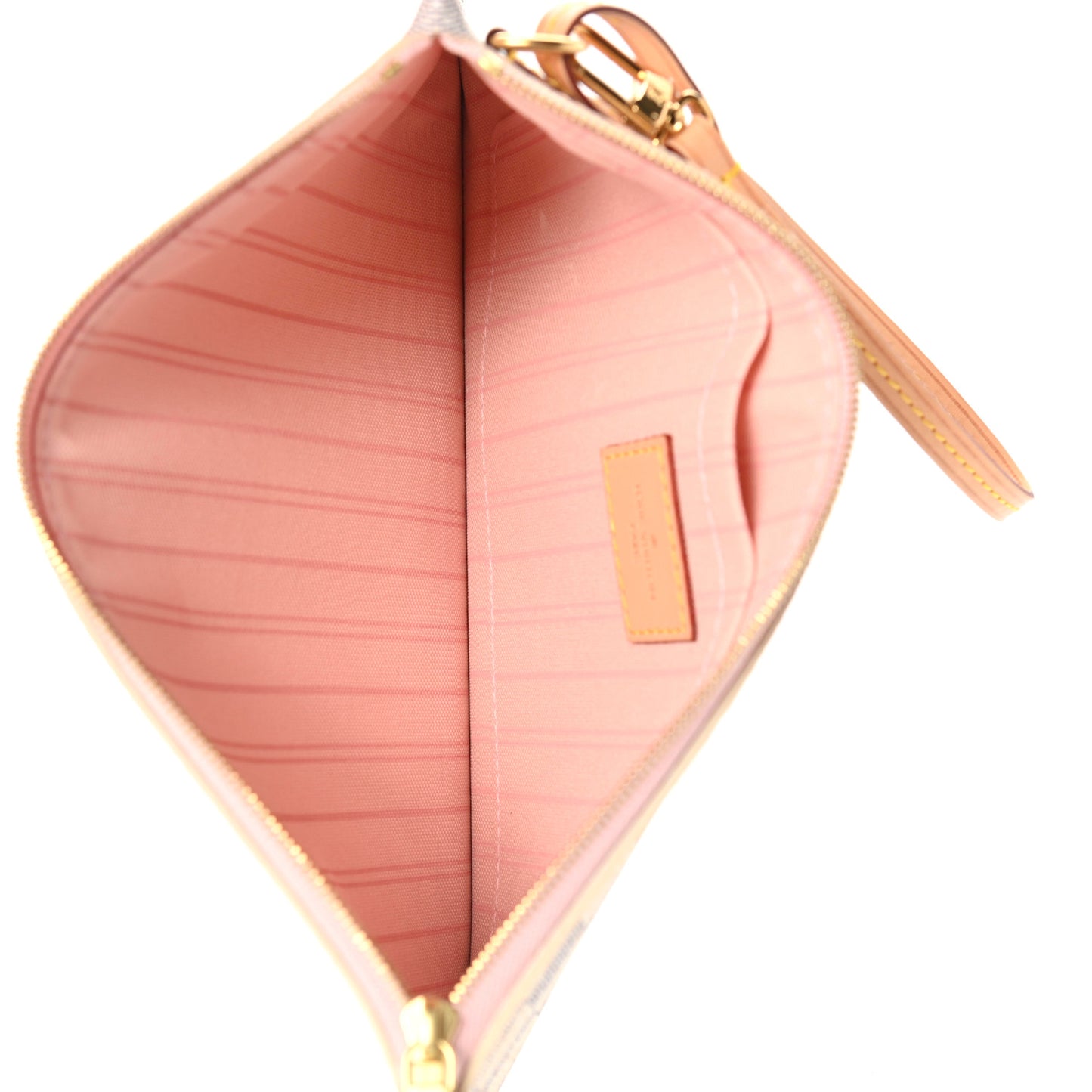 Damier Azur Neverfull MM GM Pochette Rose Ballerine
