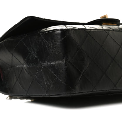 Chanel Aged Calfskin Quilted 2.55 Reissue 226 Flap Black 8 of 15