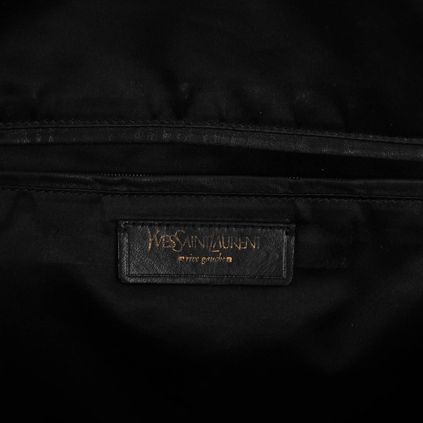Patent Calfskin Oversized Muse Black