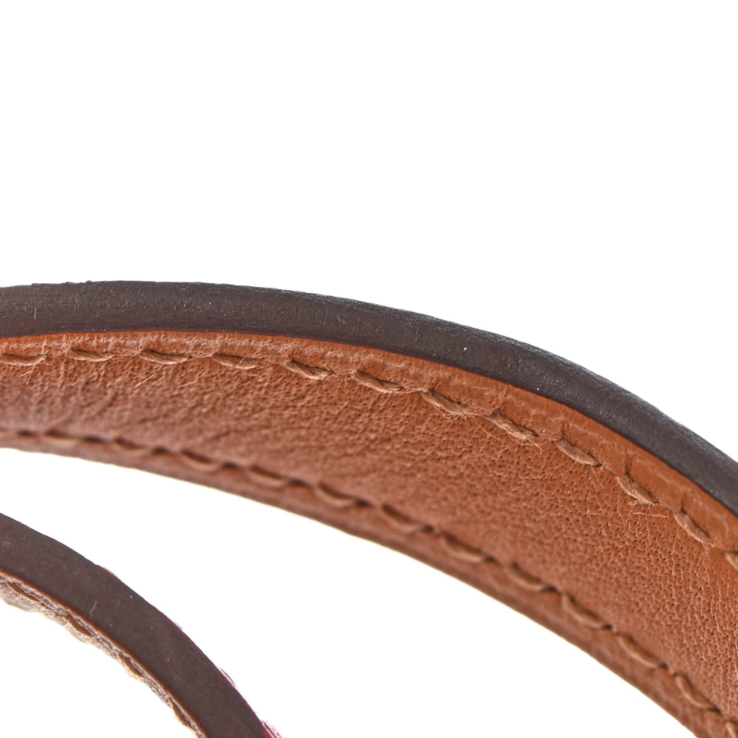 Hermes Epsom Rivale Double Tour Bracelet S Rouge Casaque 8 of 8