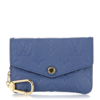 Louis Vuitton Empreinte Key Pouch Denim 1 of 7