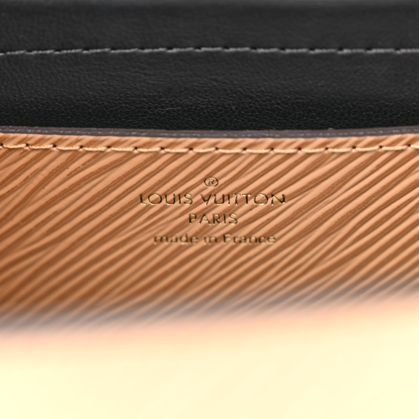 Epi Twist Shoulder Bag MM Camel