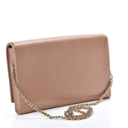 Chanel Metallic Calfskin CC Small Flap Bronze 2 of 16