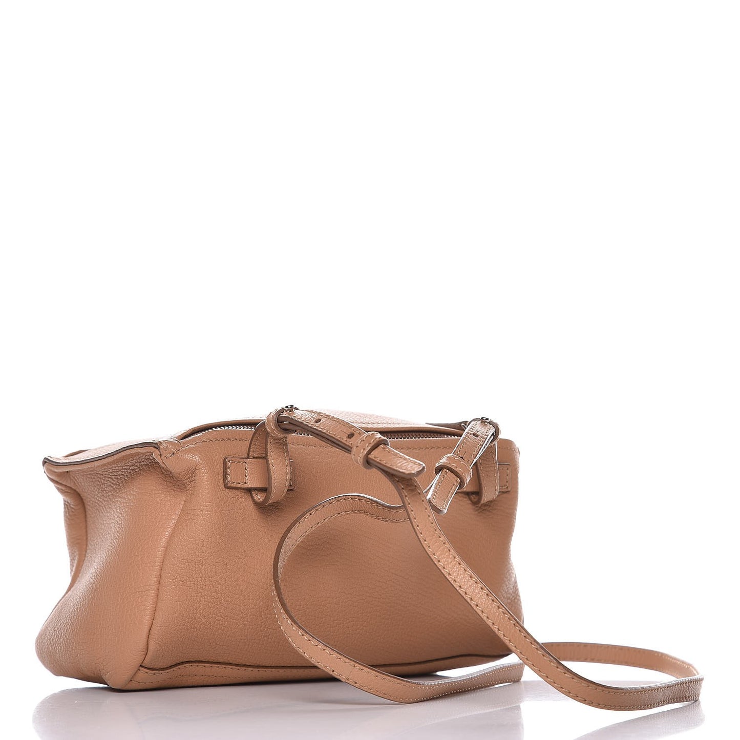 Sugar Goatskin Mini Pandora Medium Beige