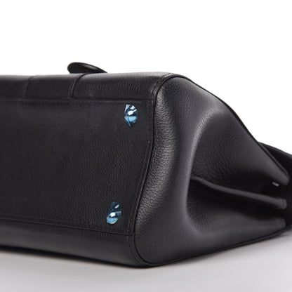 Delvaux Calfskin Mini Brillant Satchel Black 7 of 9